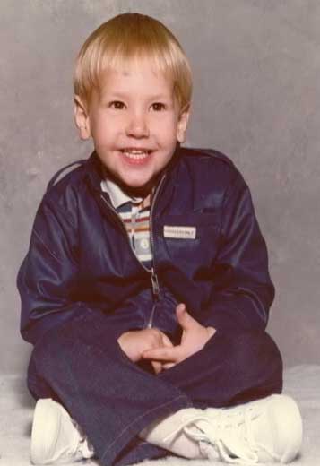 Image of Jason Ellis growing up