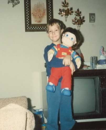 Image of Jason Ellis growing up