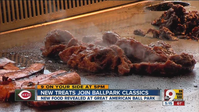 Cincinnati Reds Reveal New Food At Gabp Wcpo Cincinnati Oh