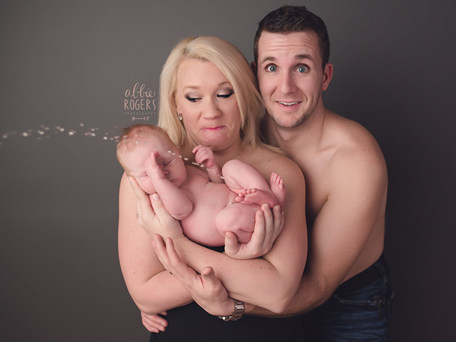 Oops! How this local baby photo shoot went awry