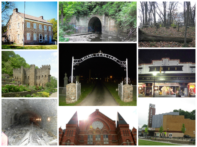 Map The Most Haunted Places In The Tri State