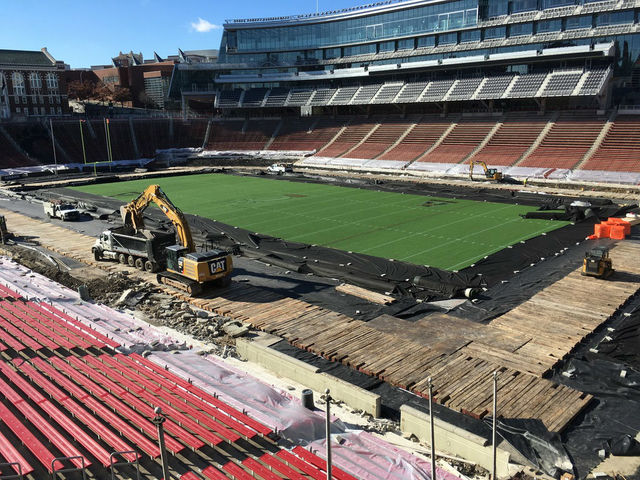 Wider Field At Nippert Stadium Will Be Ready For Fc Cincinnati At April 15 Home Opener