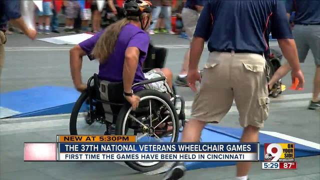 national veterans wheelchair games bring 600 athletes to cincinnati