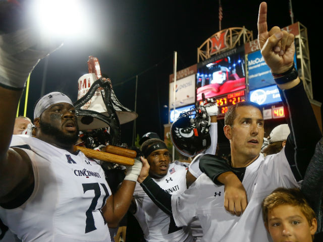 Cincinnati Bearcats Football Coach Luke Fickell Cautions Team Be In The Moment
