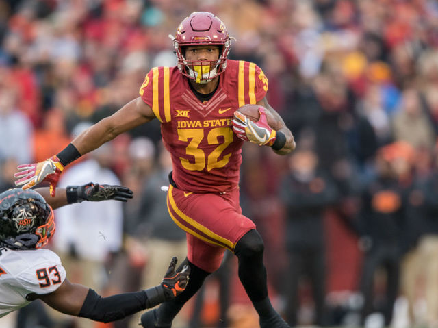 Former Mount Healthy High School football standout David Montgomery ...