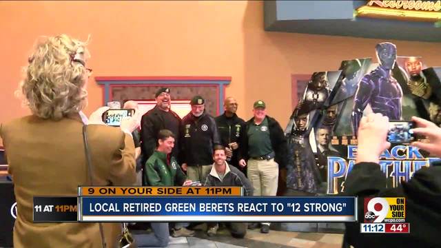 Is This Hero For Real 12 Local retired Green Berets react to movie '12 Strong' - WCPO Cincinnati, OH