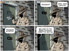 EDITORIAL CARTOON: What's the password?