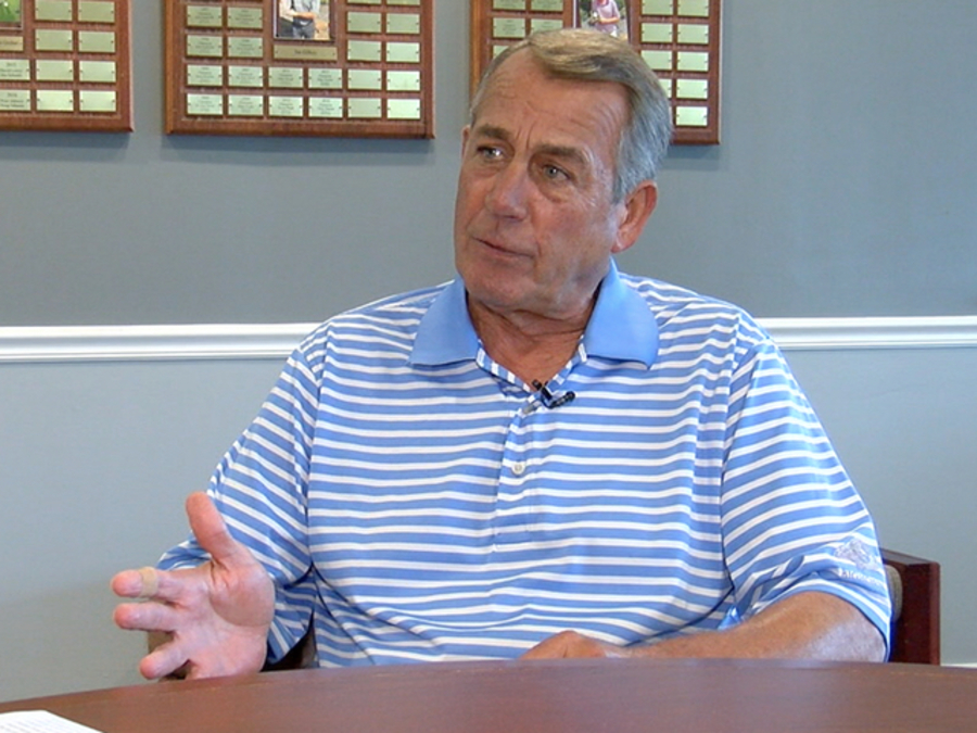 Boehner says government should 'get out of the way' of marijuana
