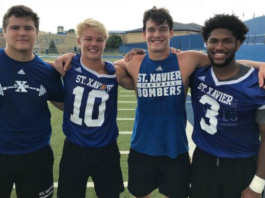 St. Xavier High School announces its four football captains WCPO
