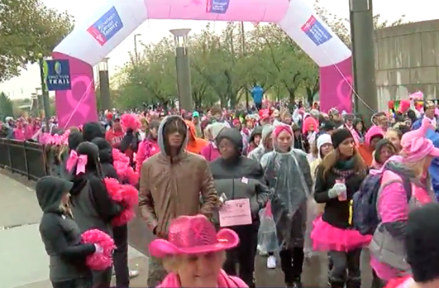cincinnati breast cancer walk Book dick dyke official show van